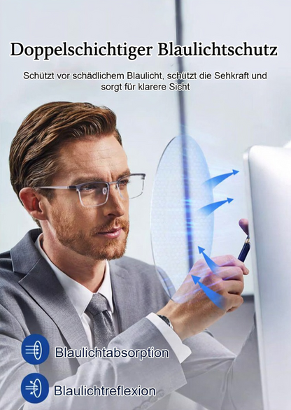✨LETZTER TAG: 60 % RABATT✨ Ultraleichte Antiblau-Brille für Alterssichtigkeit