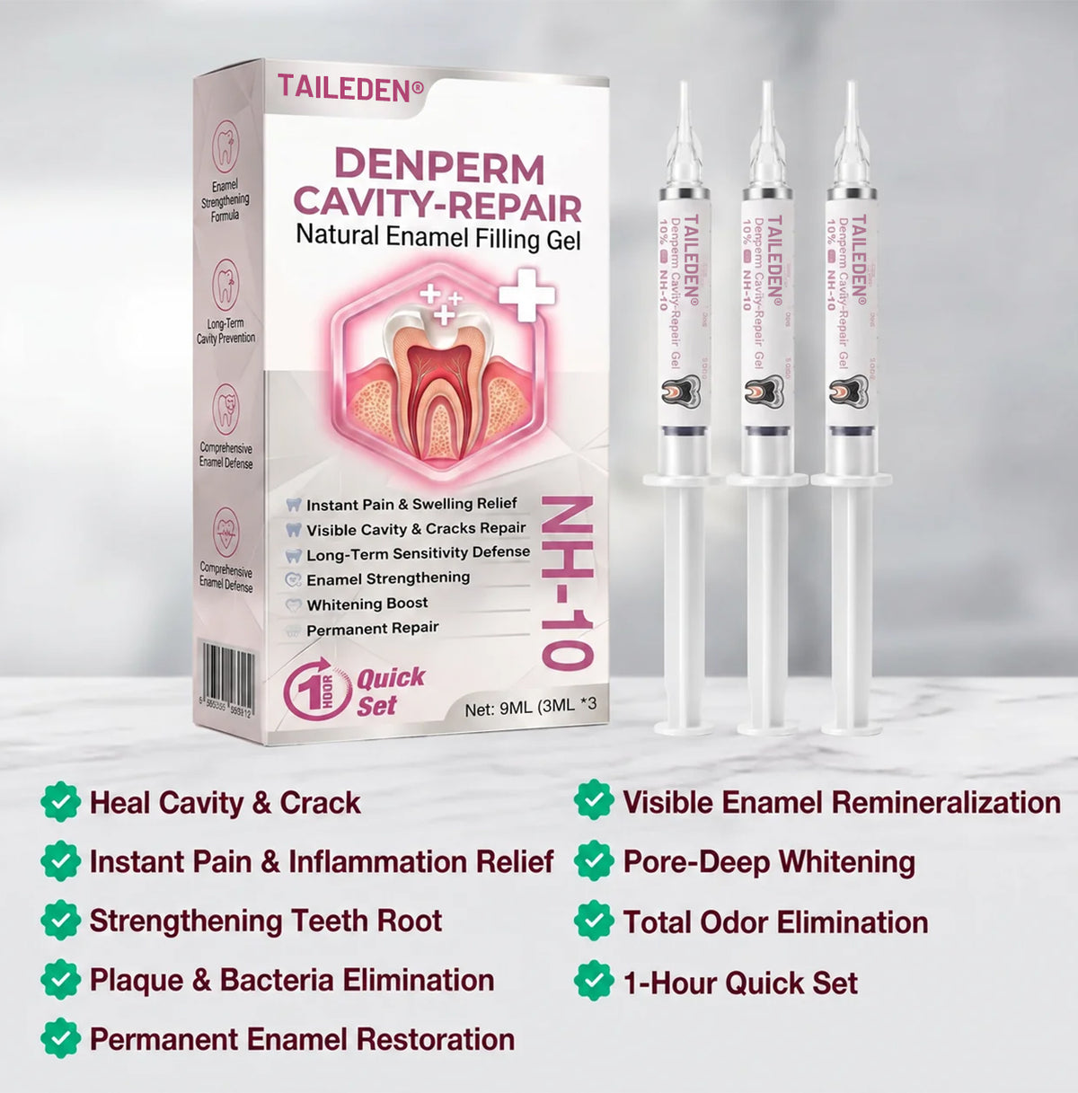 TAILEDEN®Cavity-Repair Natural Enamel Filling Gel