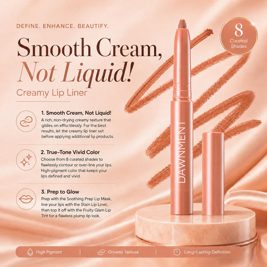 Easy Glide Lip Liner — Creamy, Blendable Color with Smooth Application, Summervibes