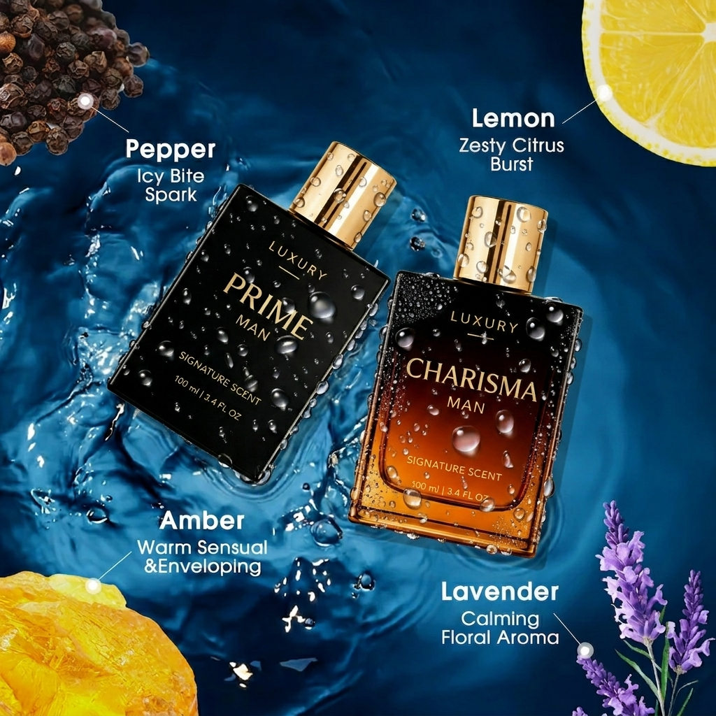Final 3 Hours: 60% OFF 🔥 Two Scents. Every Moment – PRIME MAN & CHARISMA MAN Perfume