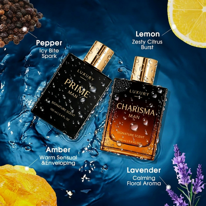 Final 3 Hours: 60% OFF 🔥 Two Scents. Every Moment – PRIME MAN & CHARISMA MAN Perfume