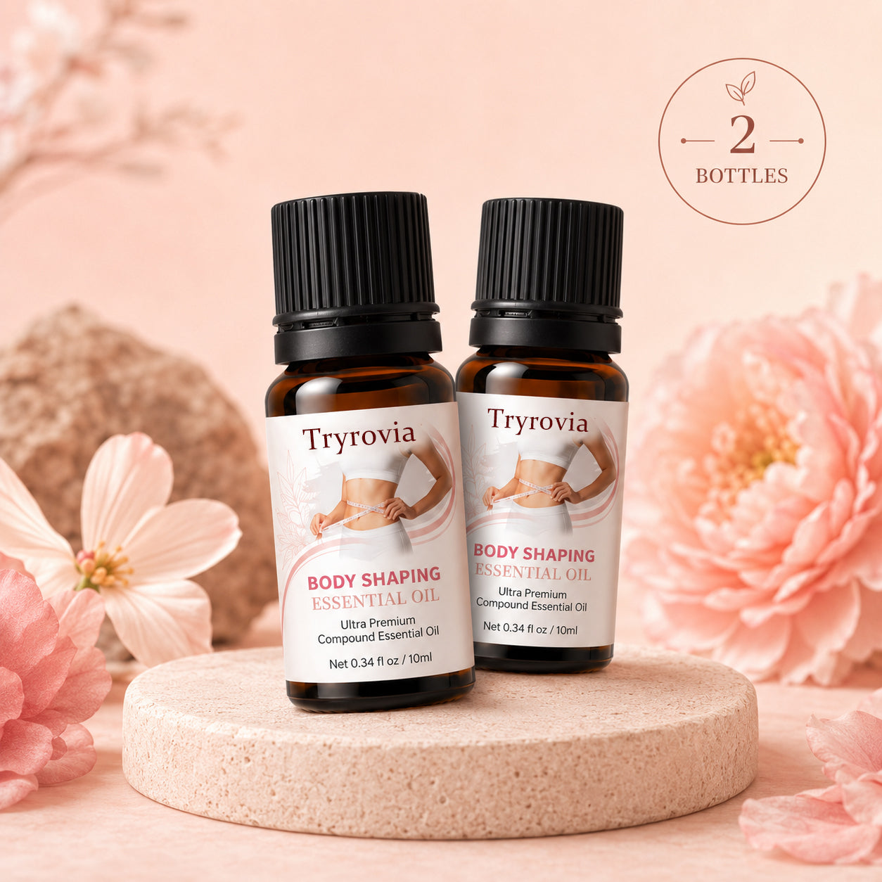 Tryrovia Body Curve Massage Oil