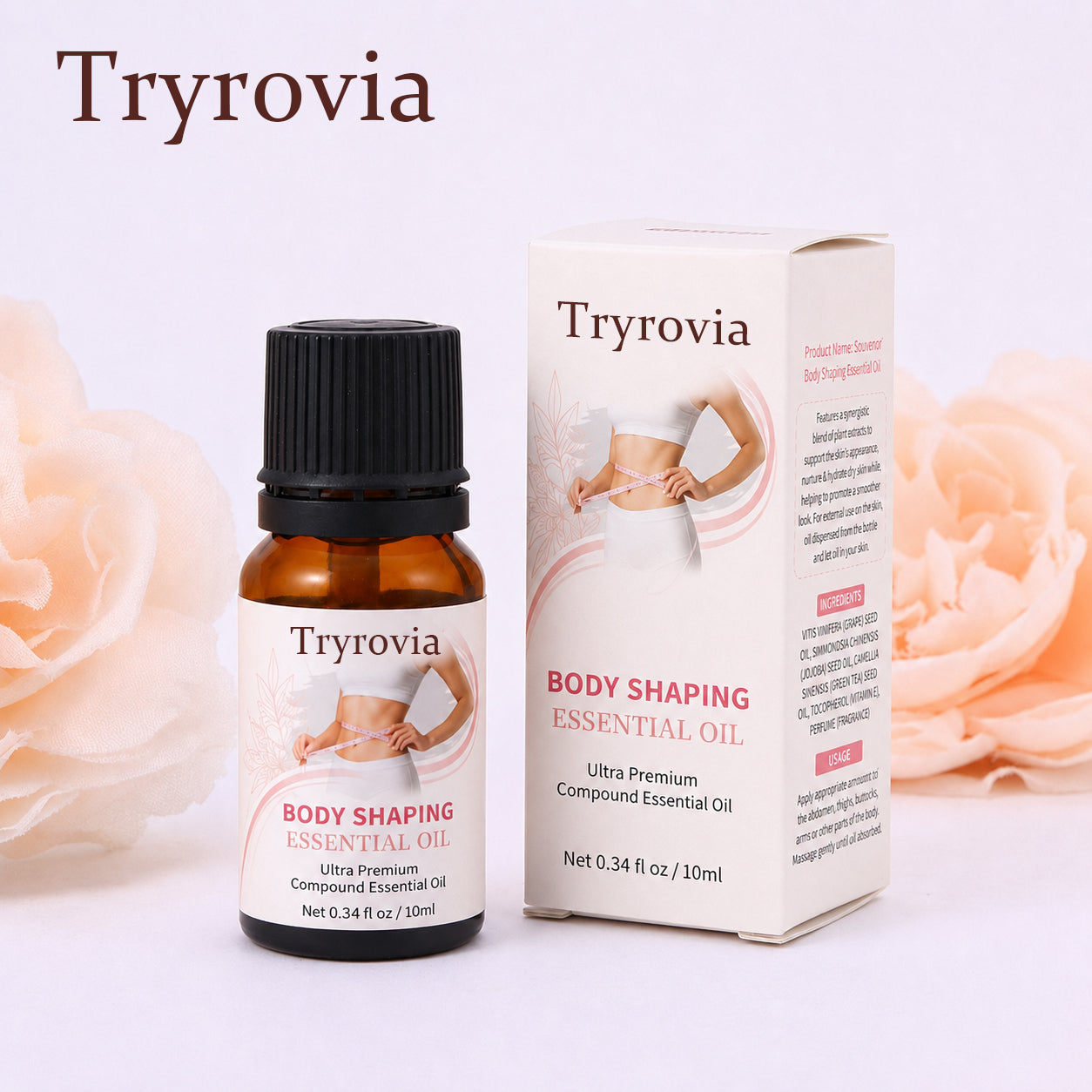 Tryrovia Body Curve Massage Oil