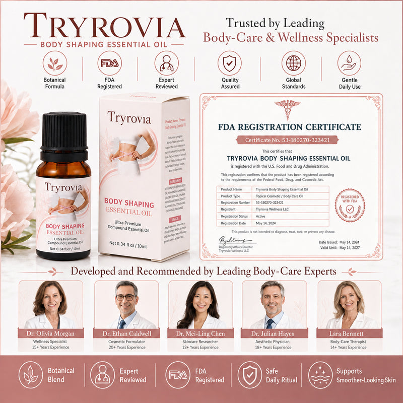 Tryrovia Body Shaping Essential Oil authority support