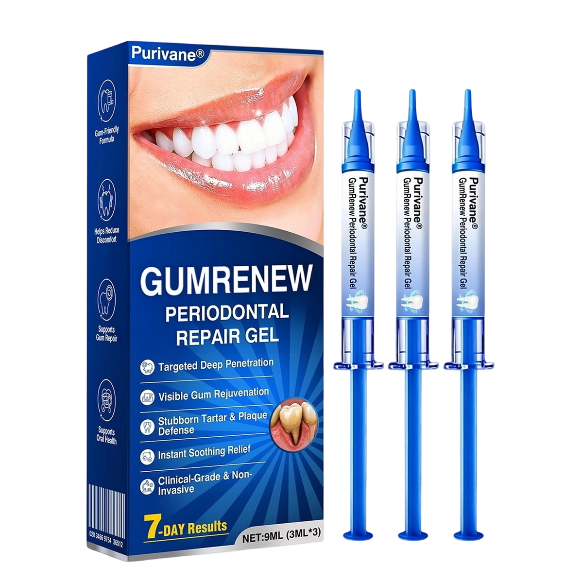 🇺🇸👨‍⚕️🦷🛡️𝗣𝘂𝗿𝗶𝘃𝗮𝗻𝗲® 𝗚𝘂𝗺𝗥𝗲𝗻𝗲𝘄 Periodontal Repair Gel